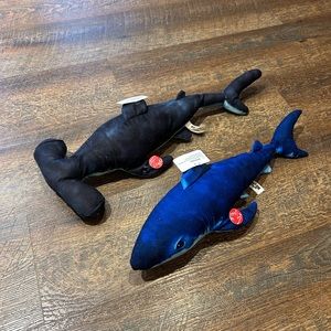 Shark Week Shark plushies with sound